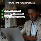 Deep Sleep Naranja |Lentes para dormir con bloqueo de luz